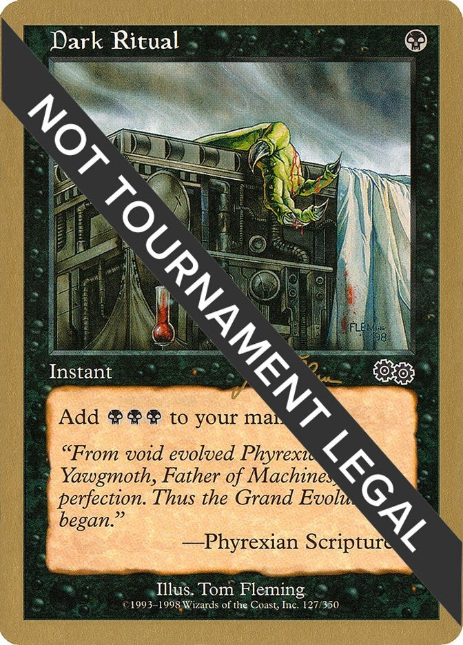 Image for Dark Ritual - 1999 Jakub Slemr (USG) (WCD) - Magic: The Gathering