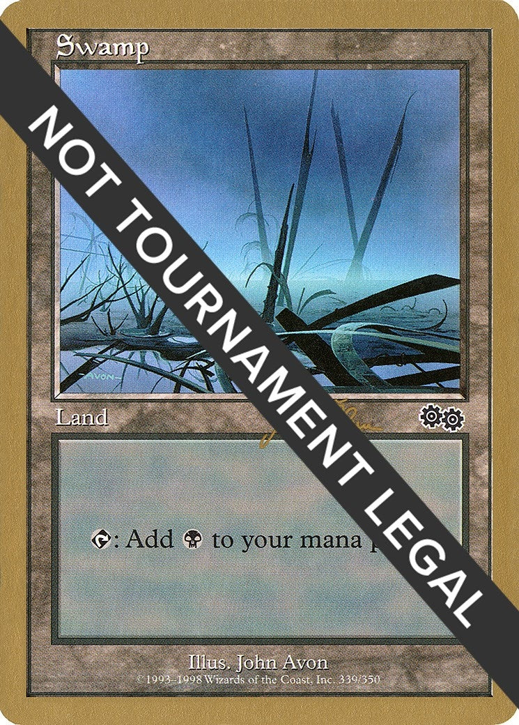Image for Swamp (339) - 1999 Jakub Slemr (USG) (WCD) - Magic: The Gathering