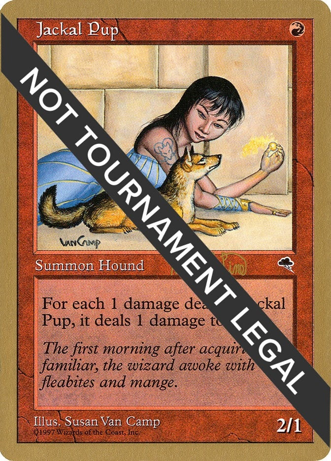 Image for Jackal Pup - 1999 Mark Le Pine (TMP) (WCD) - Magic: The Gathering