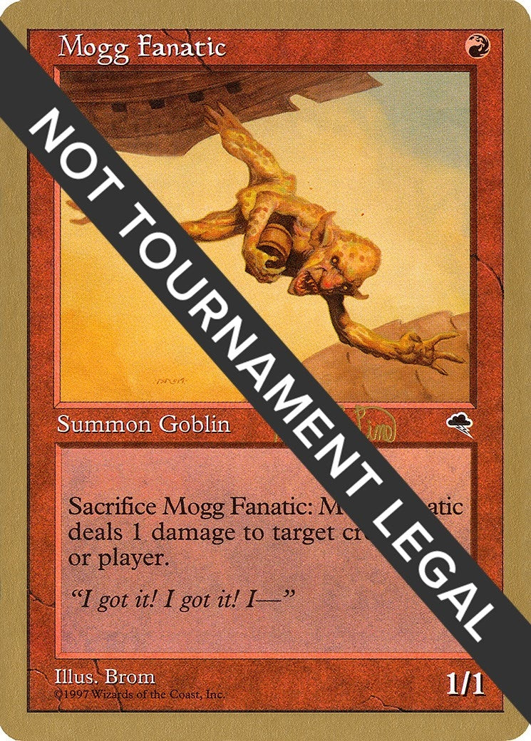 Image for Mogg Fanatic - 1999 Mark Le Pine (TMP) - Magic: The Gathering