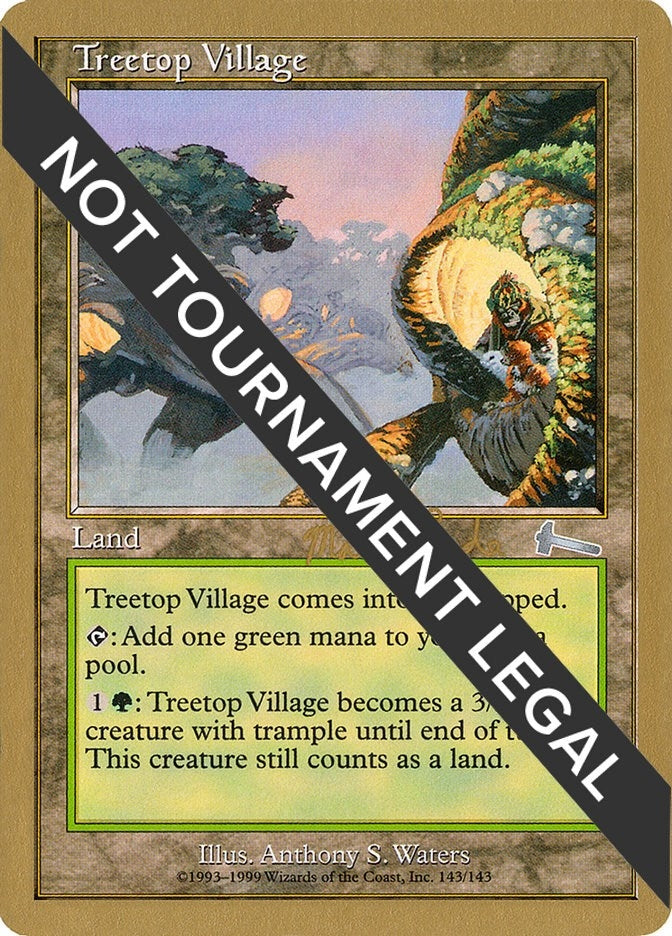 Image for Treetop Village - 1999 Matt Linde (ULG) (WCD) - Magic: The Gathering