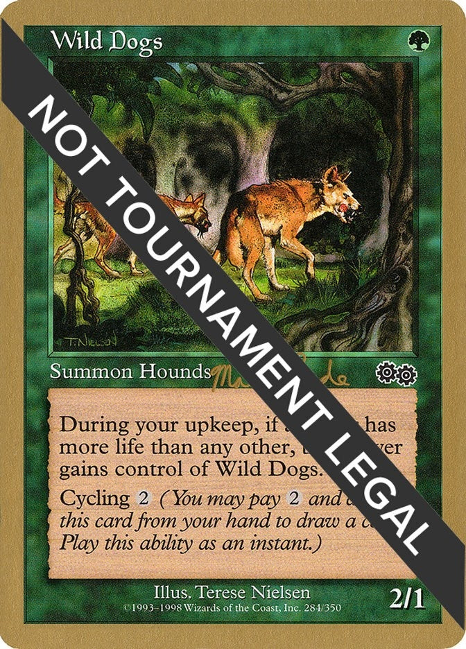 Image for Wild Dogs - 1999 Matt Linde (USG) (WCD) - Magic: The Gathering