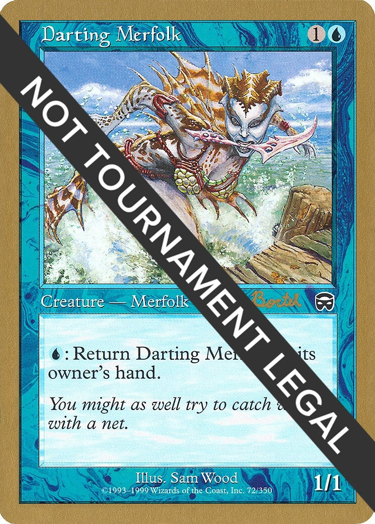 Image for Darting Merfolk - 2001 Alex Borteh (MMQ) - Magic: The Gathering