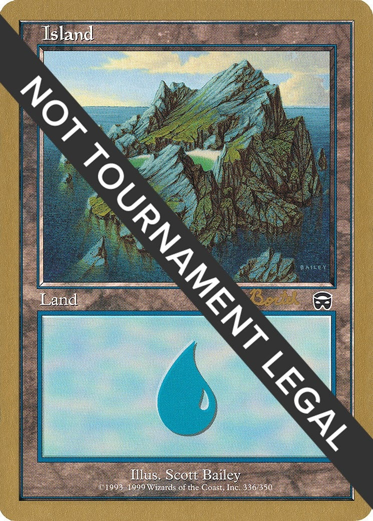 Image for Island (336) - 2001 Alex Borteh (MMQ) - Magic: The Gathering