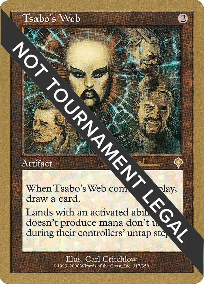 Image for Tsabo's Web - 2001 Antoine Ruel (INV) (WCD) - Magic: The Gathering