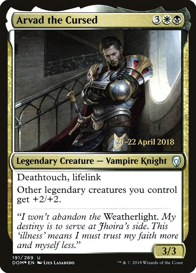 Image for Arvad the Cursed (191) - Magic: The Gathering