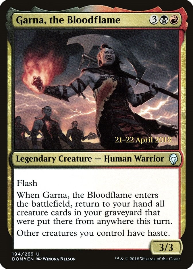 Image for Garna, the Bloodflame (194) - Magic: The Gathering