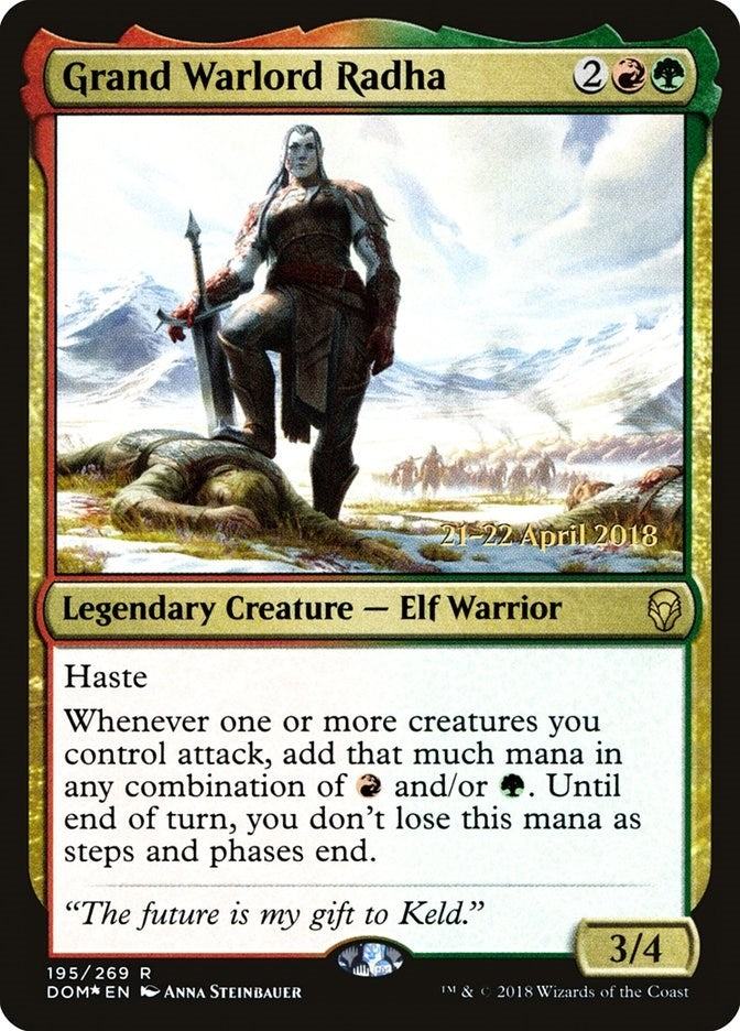 Image for Grand Warlord Radha (195) - Magic: The Gathering
