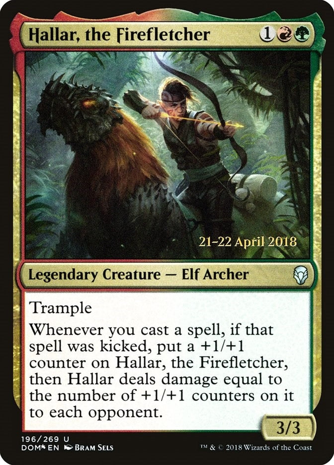 Image for Hallar, the Firefletcher (196) - Magic: The Gathering