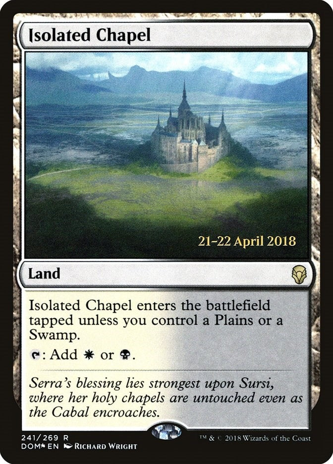 Image for Isolated Chapel (241) - Magic: The Gathering