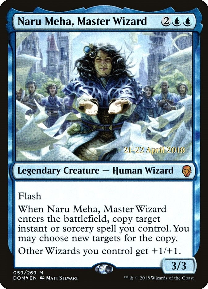 Image for Naru Meha, Master Wizard (59) - Magic: The Gathering