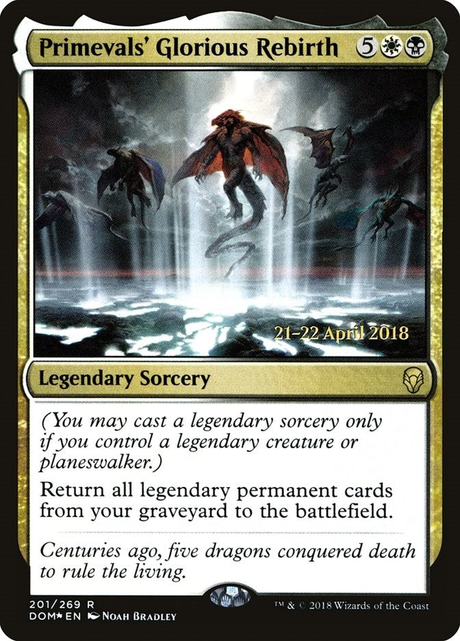 Image for Primevals' Glorious Rebirth (201) - Magic: The Gathering