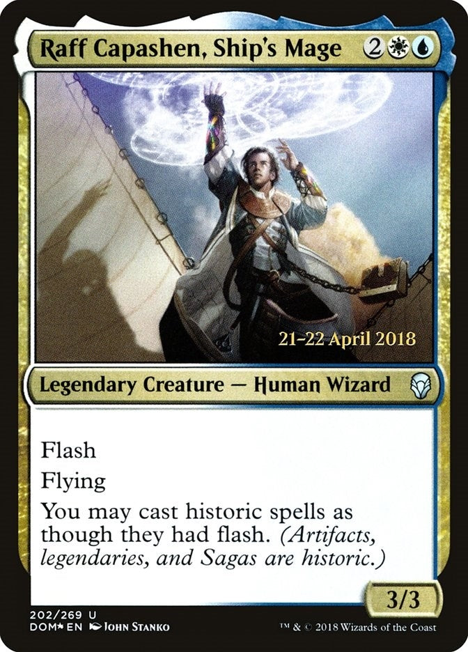 Image for Raff Capashen, Ship's Mage (202) - Magic: The Gathering