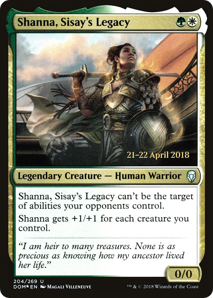 Image for Shanna, Sisay's Legacy (204) - Magic: The Gathering