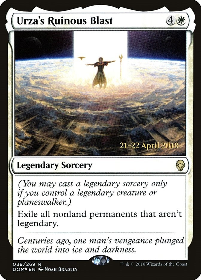 Image for Urza's Ruinous Blast (39) - Magic: The Gathering