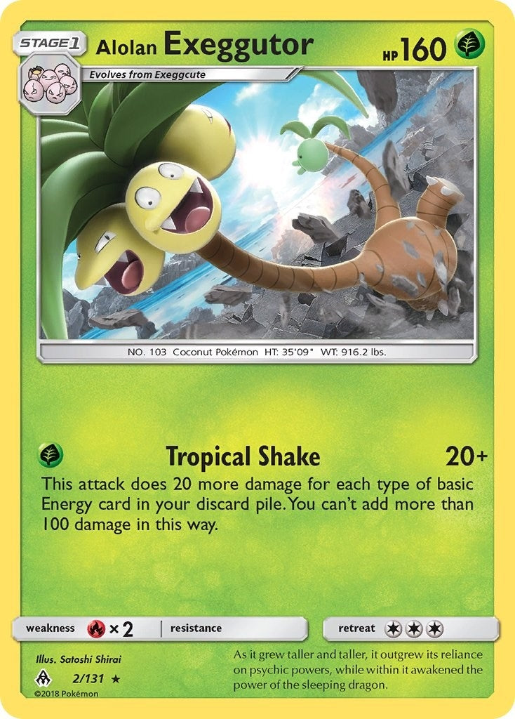 Image for Alolan Exeggutor (2/131) (SM06) - Pokemon