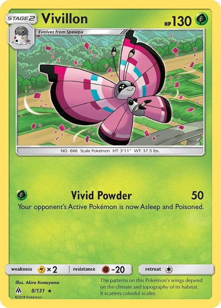 Image for Vivillon (8/131) (SM06) - Pokemon