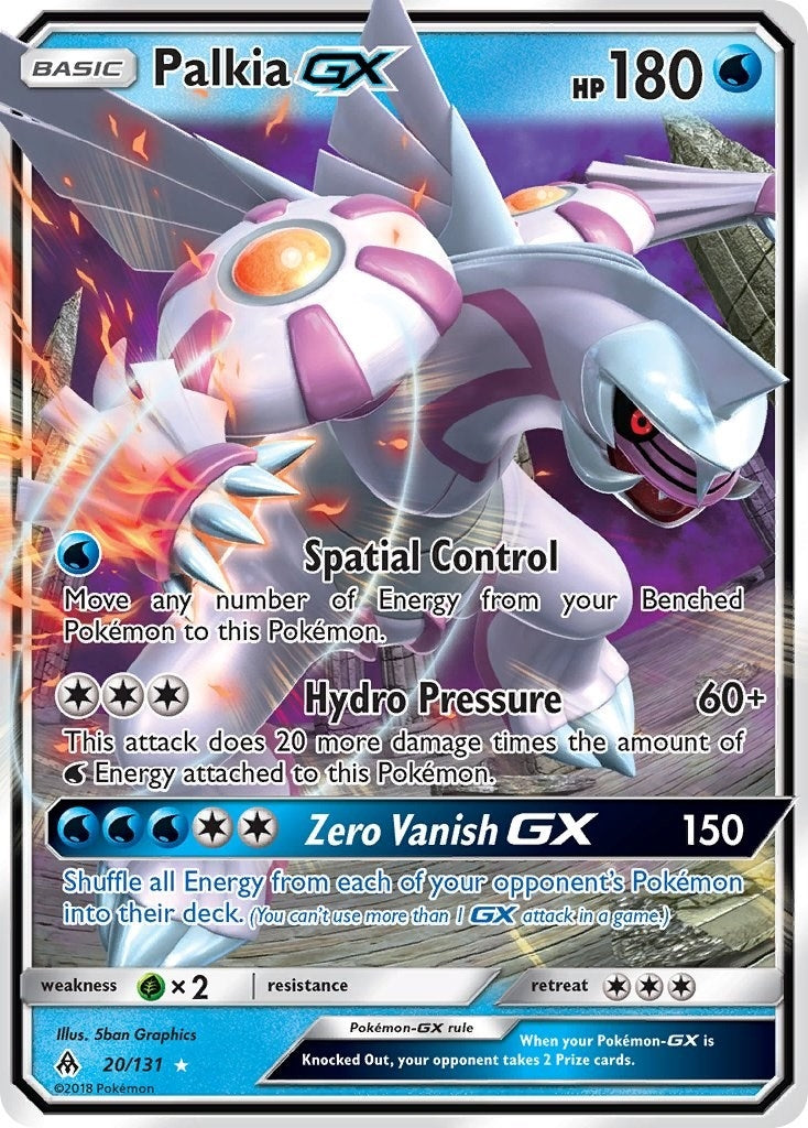 Image for Palkia GX (20/131) (SM06) - Pokemon