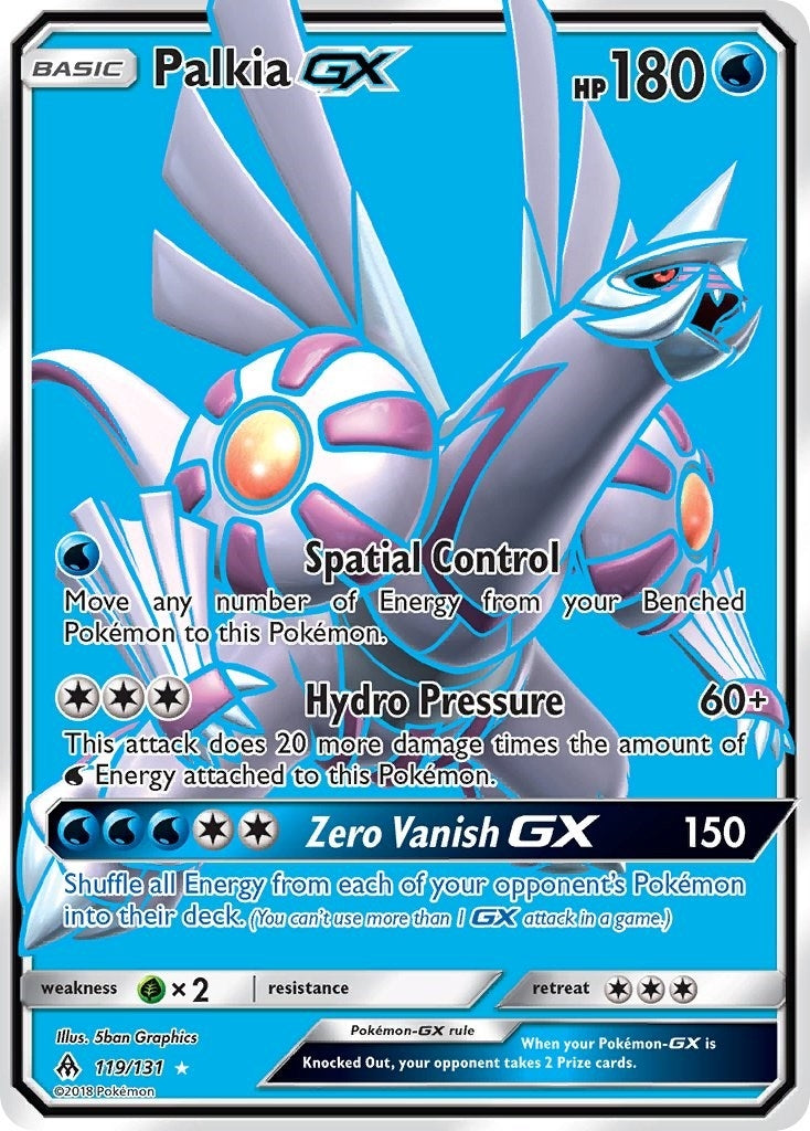 Image for Palkia GX (Full Art) (119/131) (SM06) - Pokemon