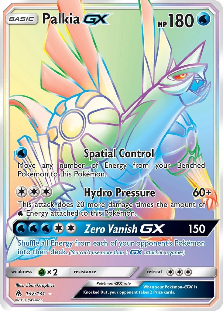 Image for Palkia GX (Secret) (132/131) (SM06) - Pokemon