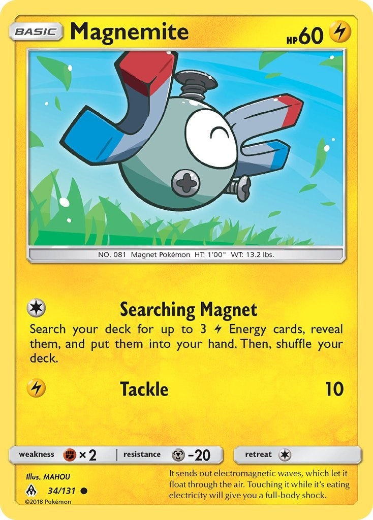 Image for Magnemite (34/131) (SM06) - Pokemon