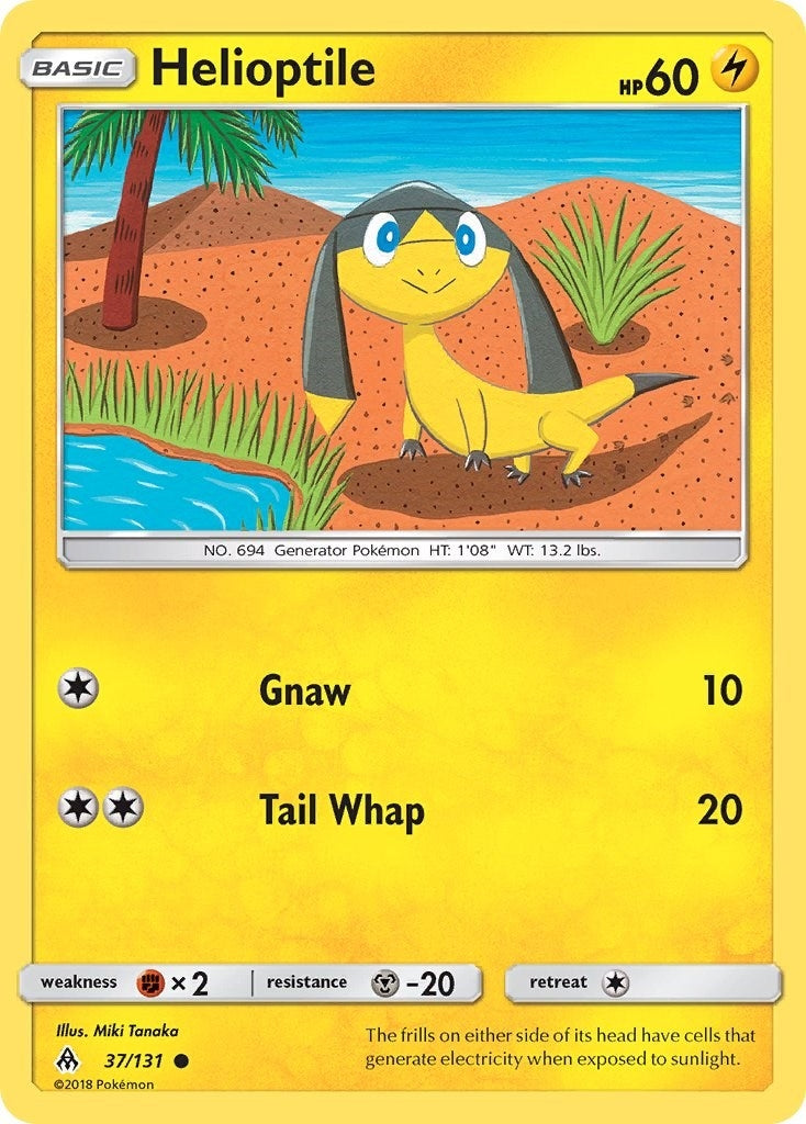 Image for Helioptile (37/131) (SM06) - Pokemon