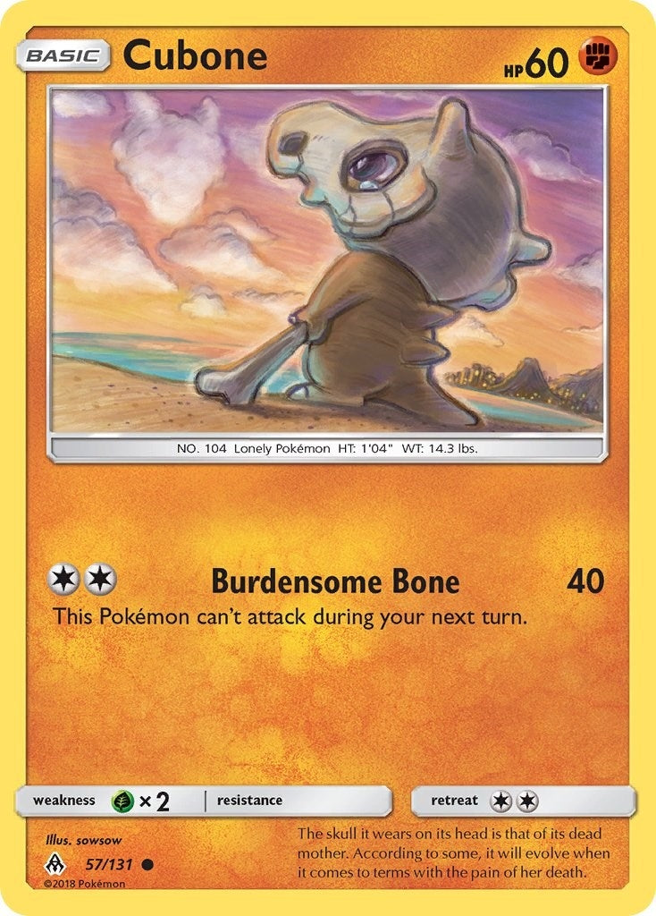 Image for Cubone (57/131) (SM06) - Pokemon
