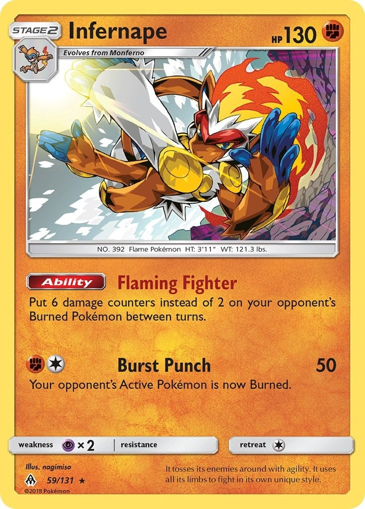 Image for Infernape (59/131) (SM06) - Pokemon