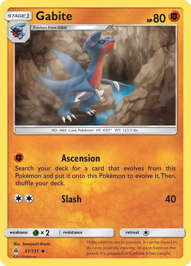 Image for Gabite (61/131) (SM06) - Pokemon
