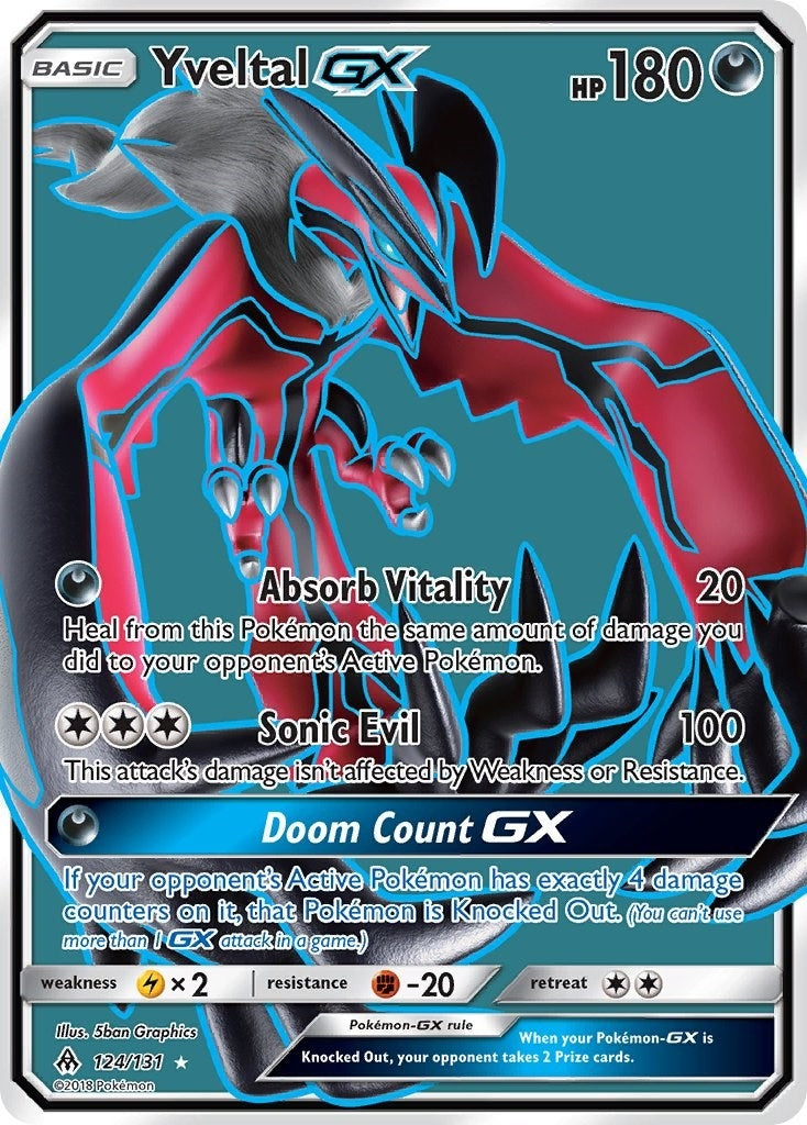 Image for Yveltal GX (Full Art) (124/131) (SM06) - Pokemon