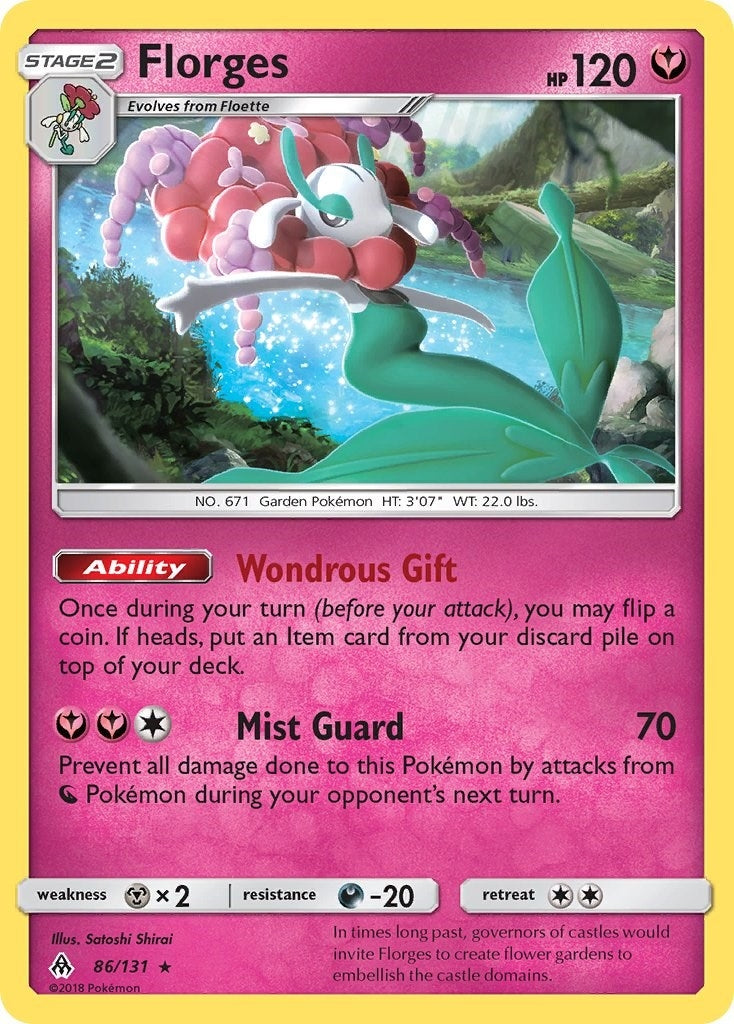 Image for Florges (86/131) (SM06) - Pokemon