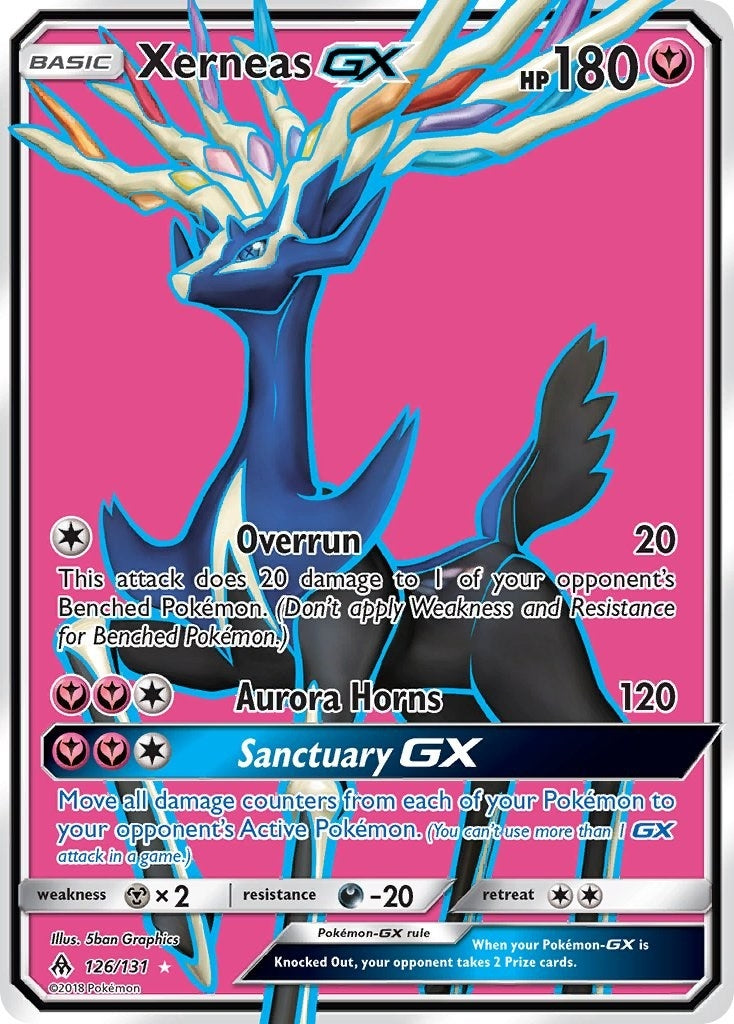 Image for Xerneas GX (Full Art) (126/131) (SM06) - Pokemon