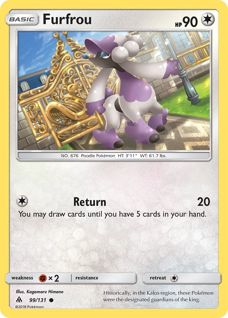 Image for Furfrou (99/131) (SM06) - Pokemon