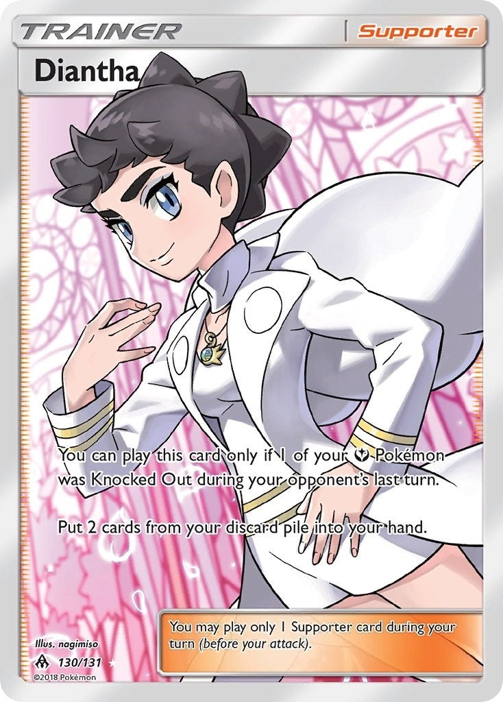 Image for Diantha (Full Art) (130/131) (SM06) - Pokemon
