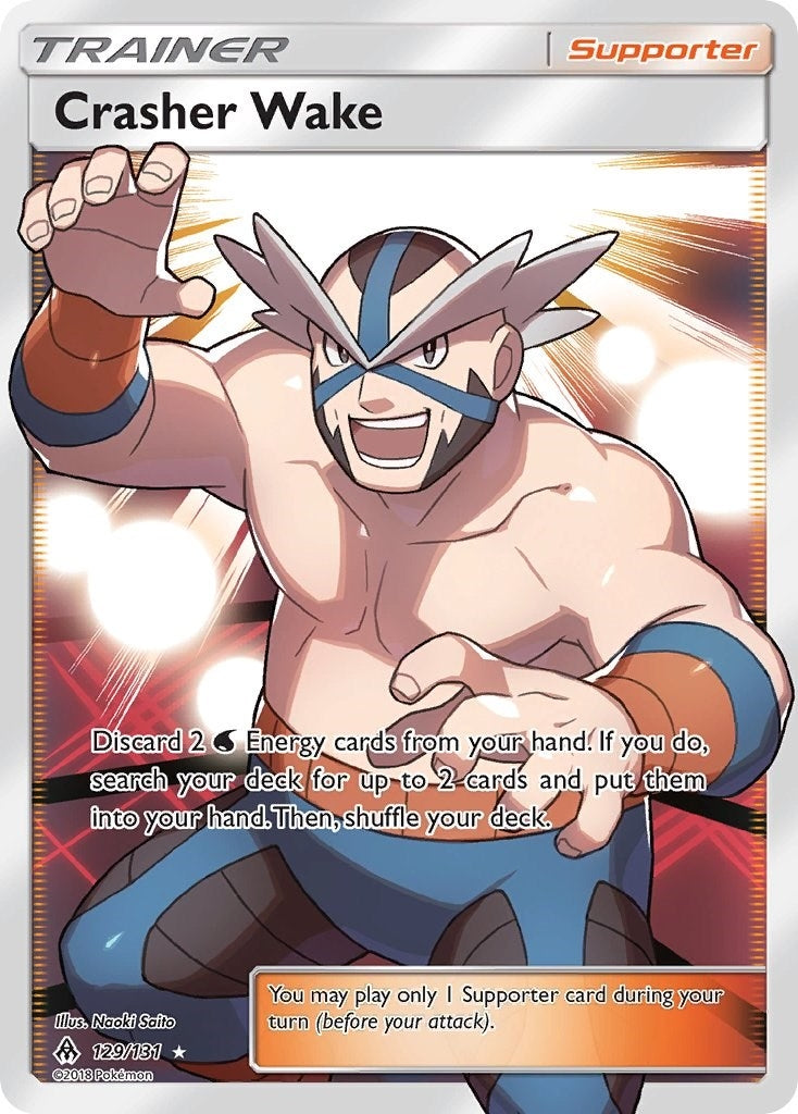 Image for Crasher Wake (Full Art) (129/131) (SM06) - Pokemon