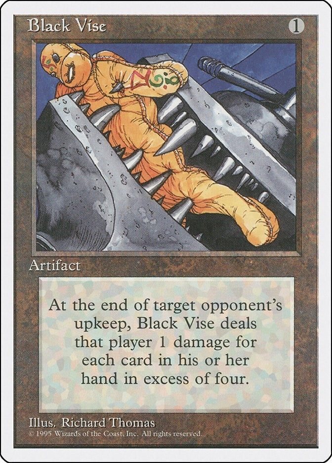 Image for Black Vise (317) - Magic: The Gathering