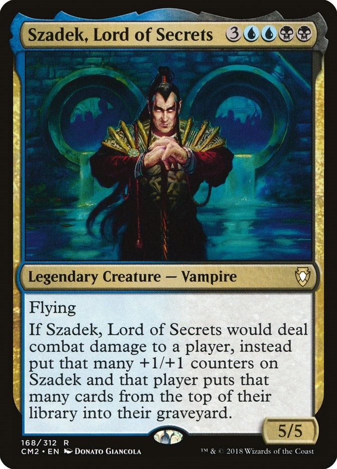 Image for Szadek, Lord of Secrets (168) - Magic: The Gathering