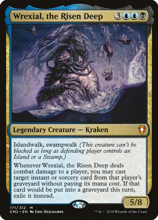 Image for Wrexial, the Risen Deep (171) (CM2) - Magic: The Gathering