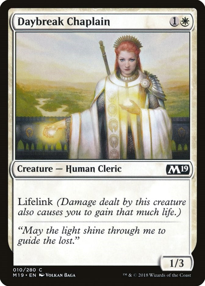Image for Daybreak Chaplain (10) - Magic: The Gathering
