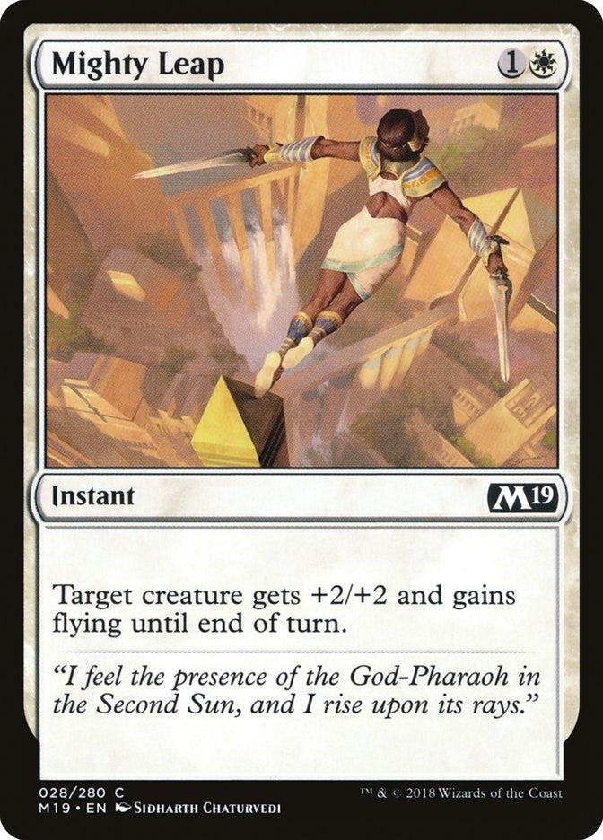 Image for Mighty Leap (28) - Magic: The Gathering