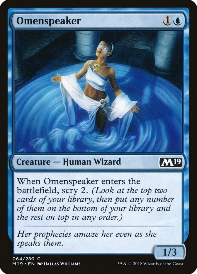 Image for Omenspeaker (64) - Magic: The Gathering