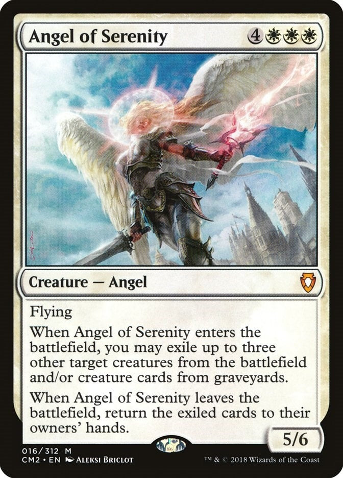 Image for Angel of Serenity (16) (CM2) - Magic: The Gathering