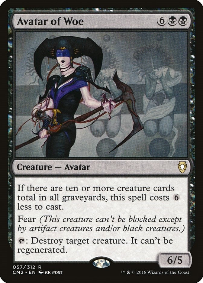 Image for Avatar of Woe (57) (CM2) - Magic: The Gathering