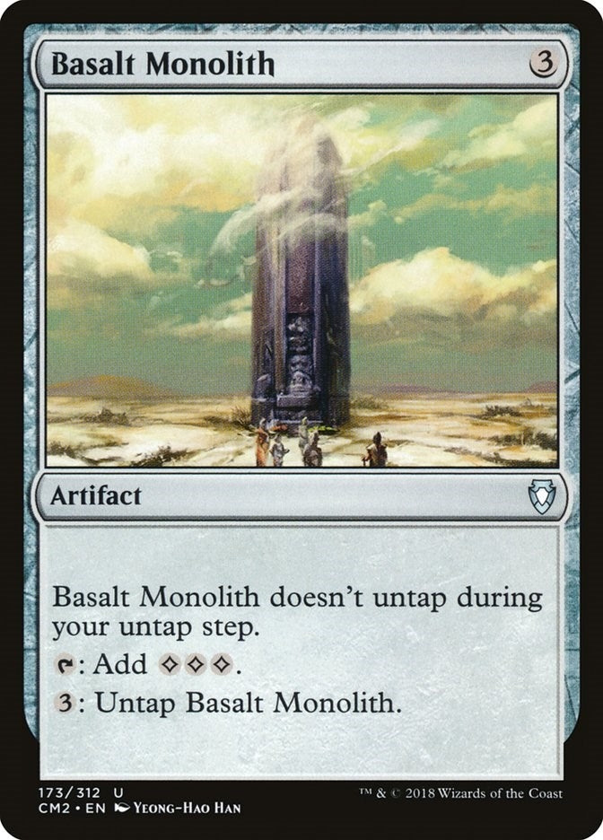 Image for Basalt Monolith (173) (CM2) - Magic: The Gathering