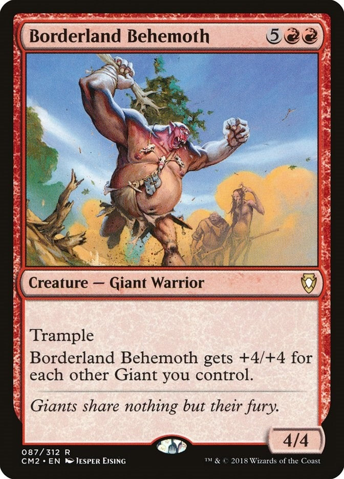 Image for Borderland Behemoth - Magic: The Gathering
