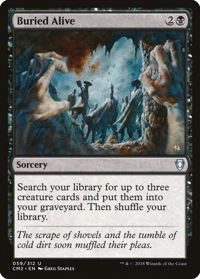 Image for Buried Alive (59) - Magic: The Gathering