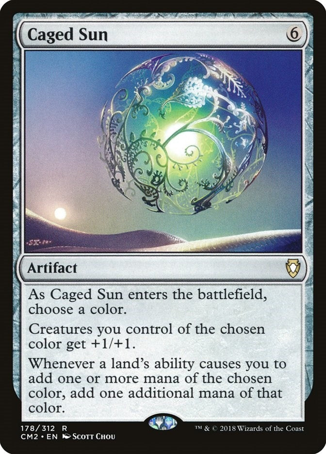Image for Caged Sun (178) - Magic: The Gathering