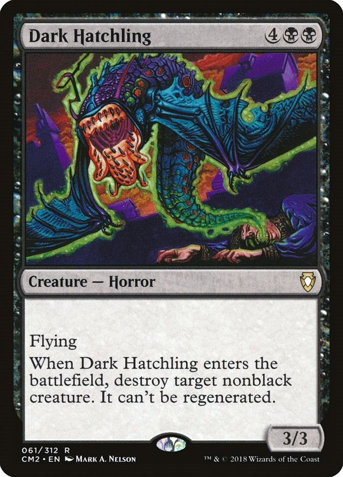 Image for Dark Hatchling (61) - Magic: The Gathering