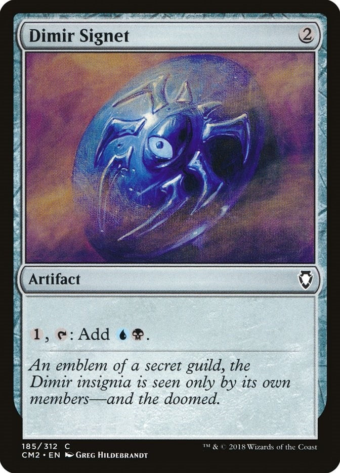Image for Dimir Signet (185) - Magic: The Gathering