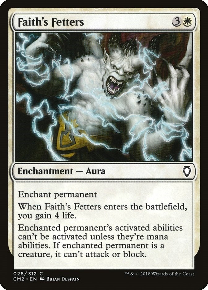 Image for Faith's Fetters (28) - Magic: The Gathering